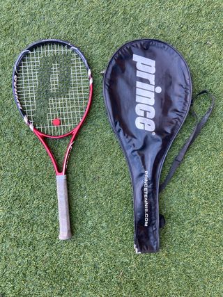 Raqueta de tenis Prince con funda