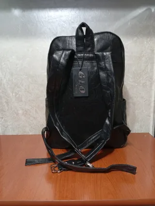 Zaino nero uomo nuovo