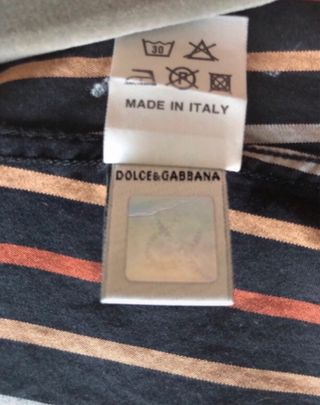 Camicia Dolce & Gabbana donna righe multicolor