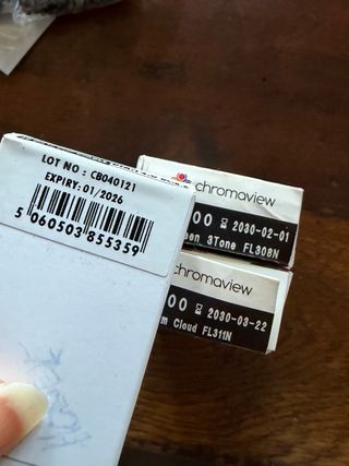 3 Lentillas de colores verde/azul/honey