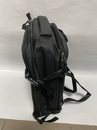 Mochila Negra cabina avion nueva