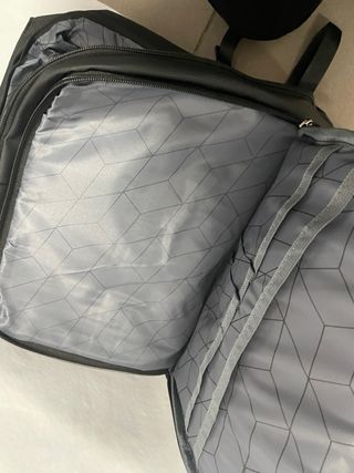 Mochila Negra cabina avion nueva