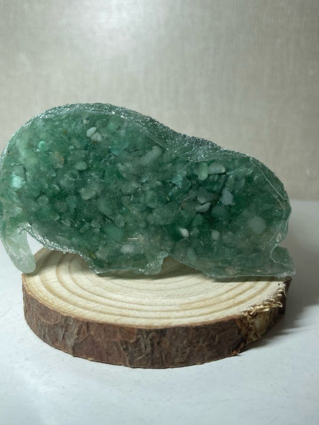 Gato de mineral aventurina