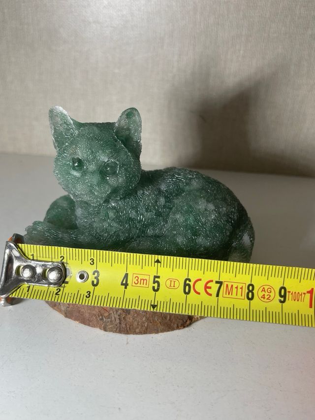 Gato de mineral aventurina