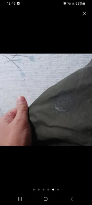 Chaqueta Oxido Denim verde hombre