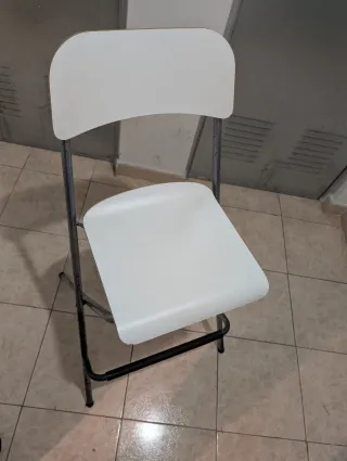 2 Sillas Altas Ikea Metal/Madera