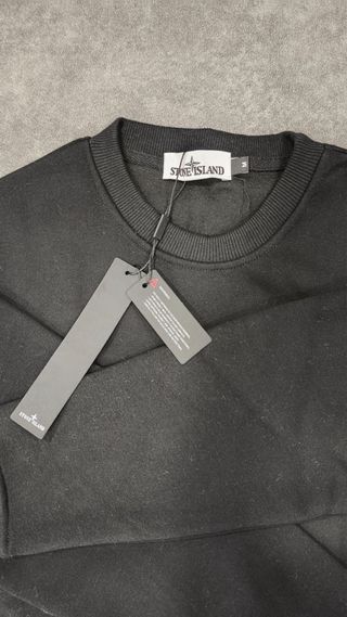 Sudadera Stone Island Negra Talla M