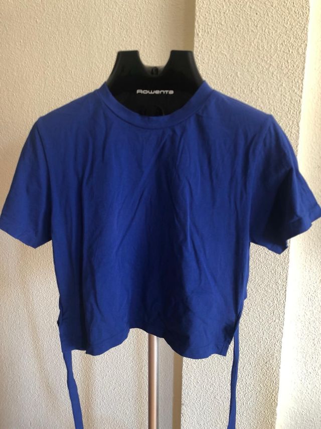CAMISETA AZUL  (XS-M)