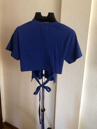 CAMISETA AZUL  (XS-M)