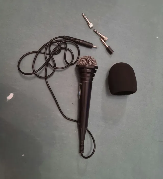 Micrófono Philips con accesorios