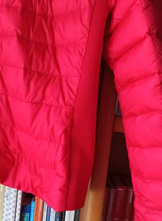 Anorak fino plumas Zara talla XXL