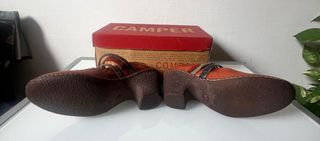 Zapatos Camper Tacon Marrón Talla 37