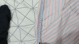 Camisa H&M Rayas Rosas y Azules Talla L