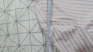 Camisa H&M Rayas Rosas y Azules Talla L