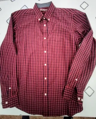 Camisa cuadros hombre Talla L