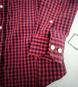 Camisa cuadros hombre Talla L