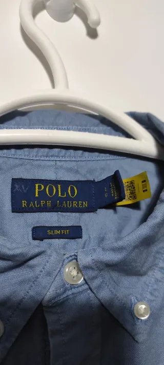 Camisa Polo Ralph Lauren Azul Talla L