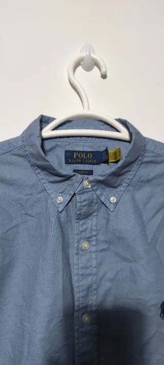 Camisa Polo Ralph Lauren Azul Talla L