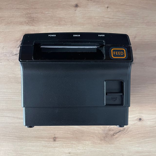 Impresora Térmica Negra