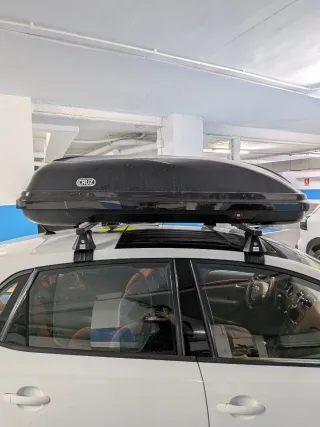 Cofre Baúl Portaequipajes Cruz + Barras baca Cruz