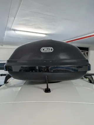 Cofre Baúl Portaequipajes Cruz + Barras baca Cruz