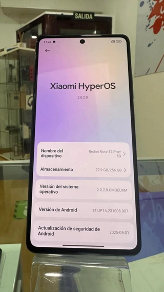 Xiaomi Redmi Note 12 Pro+ 5G 256GB Nero 8GB RAM