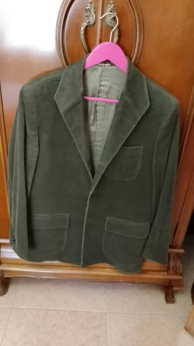 Americana caballero verde