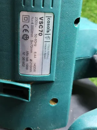 Sierra Circular Casals 1400W