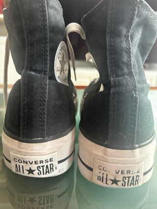 Converse Chuck Taylor Botas Plataforma Negras