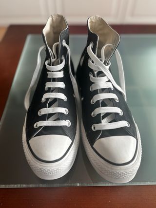 Converse Chuck Taylor Botas Plataforma Negras