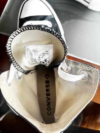 Converse Chuck Taylor Botas Plataforma Negras