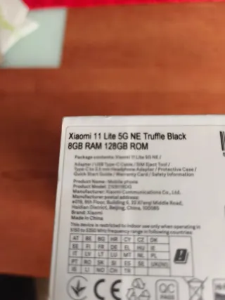 Xiaomi 11 Lite 5G NE 8GB RAM 128 GB ROM