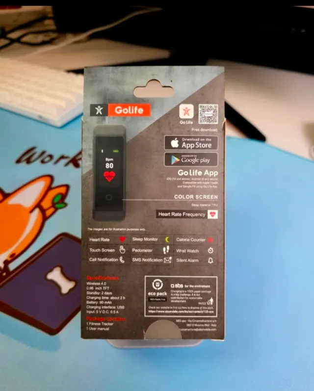 Pack 2 Smartband + SmartWatch + Minicamara