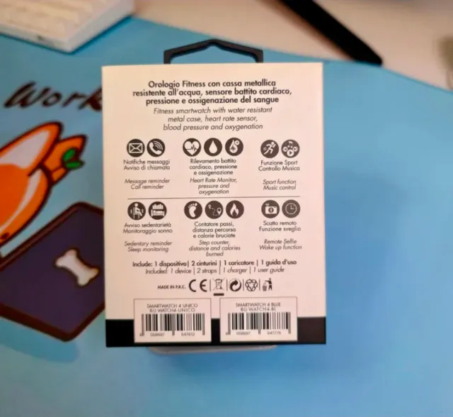 Pack 2 Smartband + SmartWatch + Minicamara