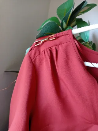 Camisa coral talla L