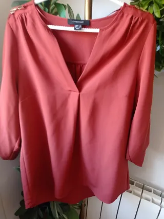 Camisa coral talla L