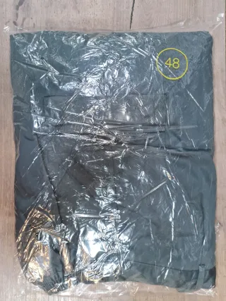 Pantalón alta visibilidad verde y naranja