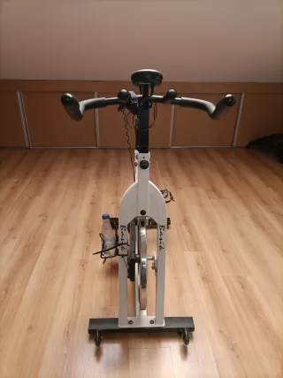 Bicicleta de Spinning Blanca