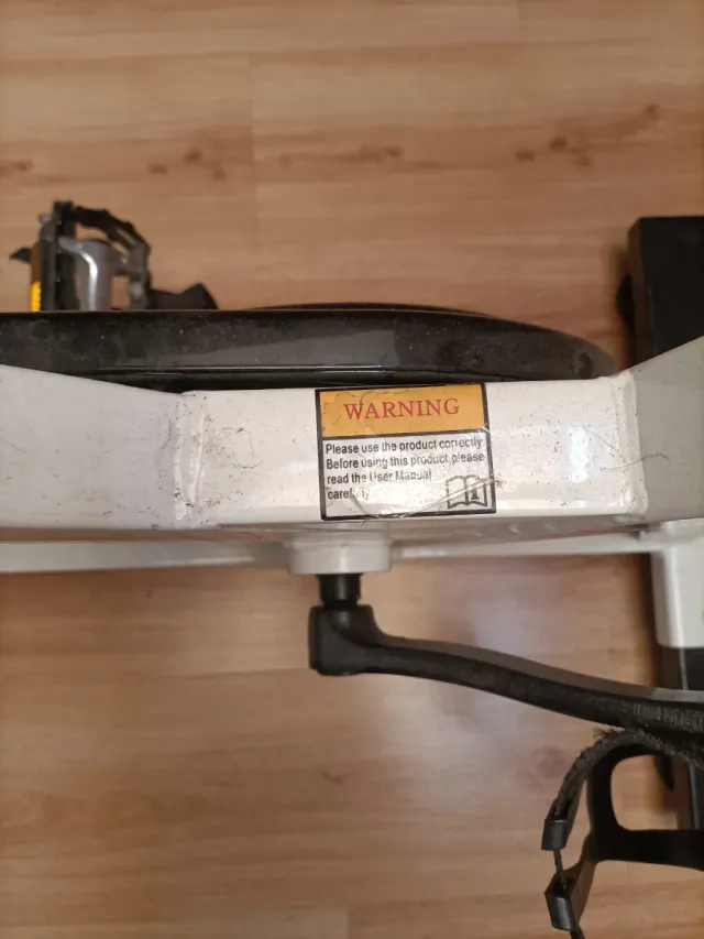 Bicicleta de Spinning Blanca