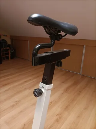 Bicicleta de Spinning Blanca