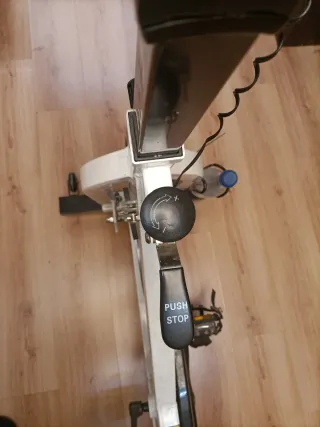 Bicicleta de Spinning Blanca