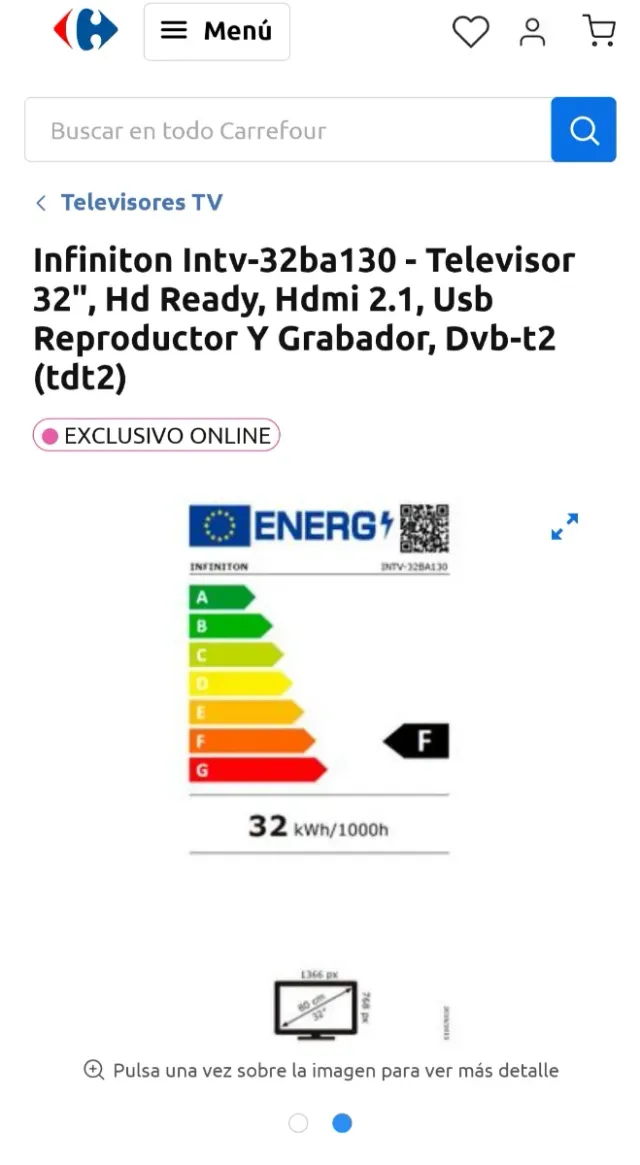 TV INFINITON 32 HD LED INTV-32P410