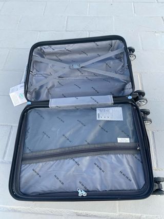 Maleta Miko Miko giratoria dorada