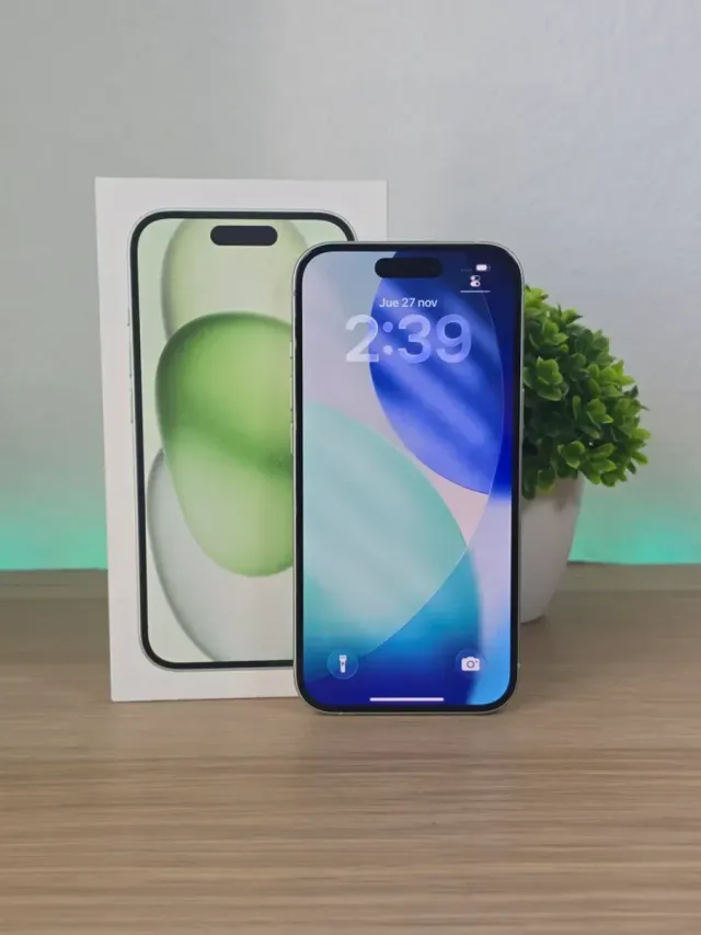 NUEVO iPhone 15 Verde