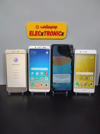 Huawei Xiaomi y OPPO - Lote 4móviles
