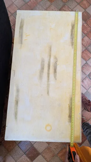 Prezioso vetrinetta in legno e vetro antica