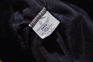 Pelliccia sintetica donna nera