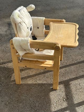 Trona y pupitre Prenatal madera