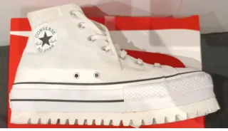 Zapatillas Converse plataforma blancas