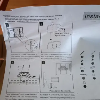 Soporte TV Pared FOYU VESA 26-55